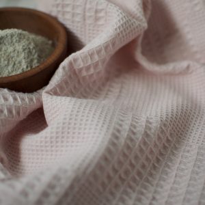 Paño de cocina tela Waflle Rosado